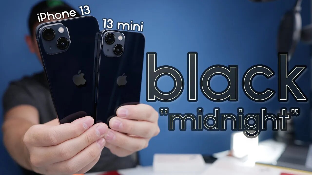 Midnight iPhone 13 Unboxing & First Impressions!