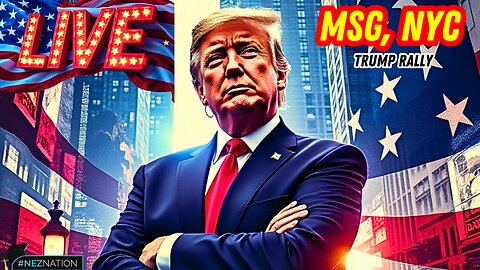 🚨HISTORIC EVENT! Donald Trump Holds EPIC Rally at NYC's Madison Square Garden – LIVE NOW!