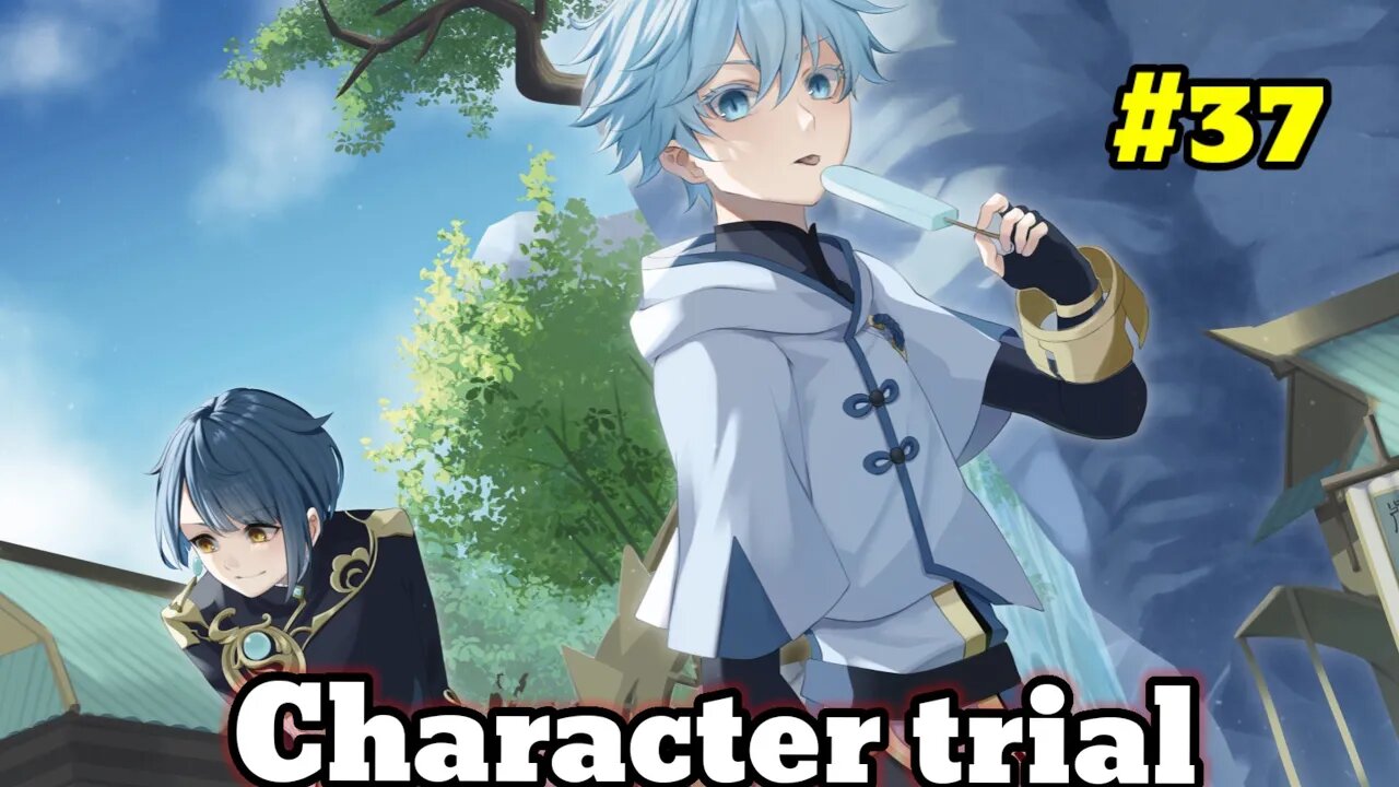 Chongyun The Frozen Ardor || Genshin Impact|| Character trial|| #part37 @PlayawithRF007