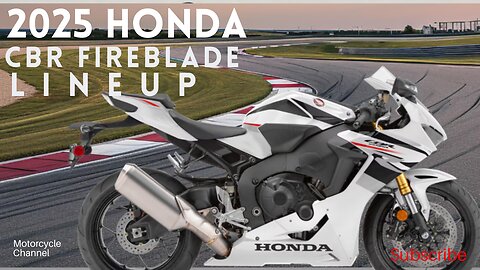 2025 Honda cbr fireblade new bike lineup