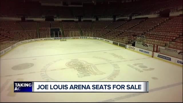 Joe Louis Arena seats for sale