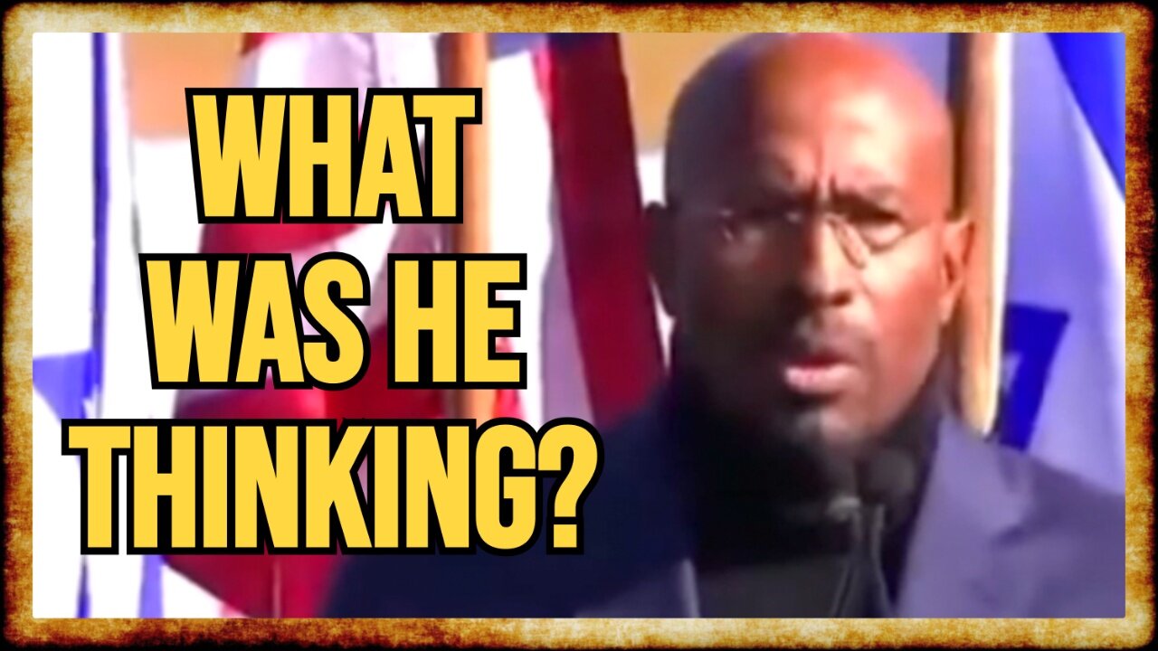 Van Jones BOOED at Israel March as Appearance BACKFIRES Horribly