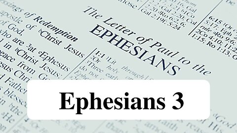 Ephesians 3