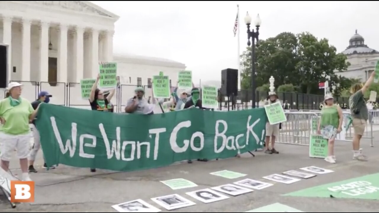 Pro-Lifers and Pro-Abortion Activists Face Off at SCOTUS...