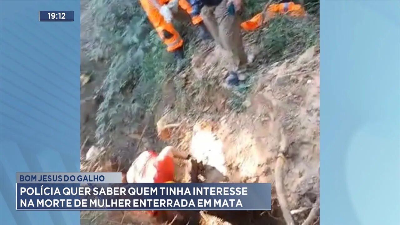 Bom Jesus do Galho: Polícia quer Saber quem tinha o Interesse na Morte de Mulher Enterrada em Mata.