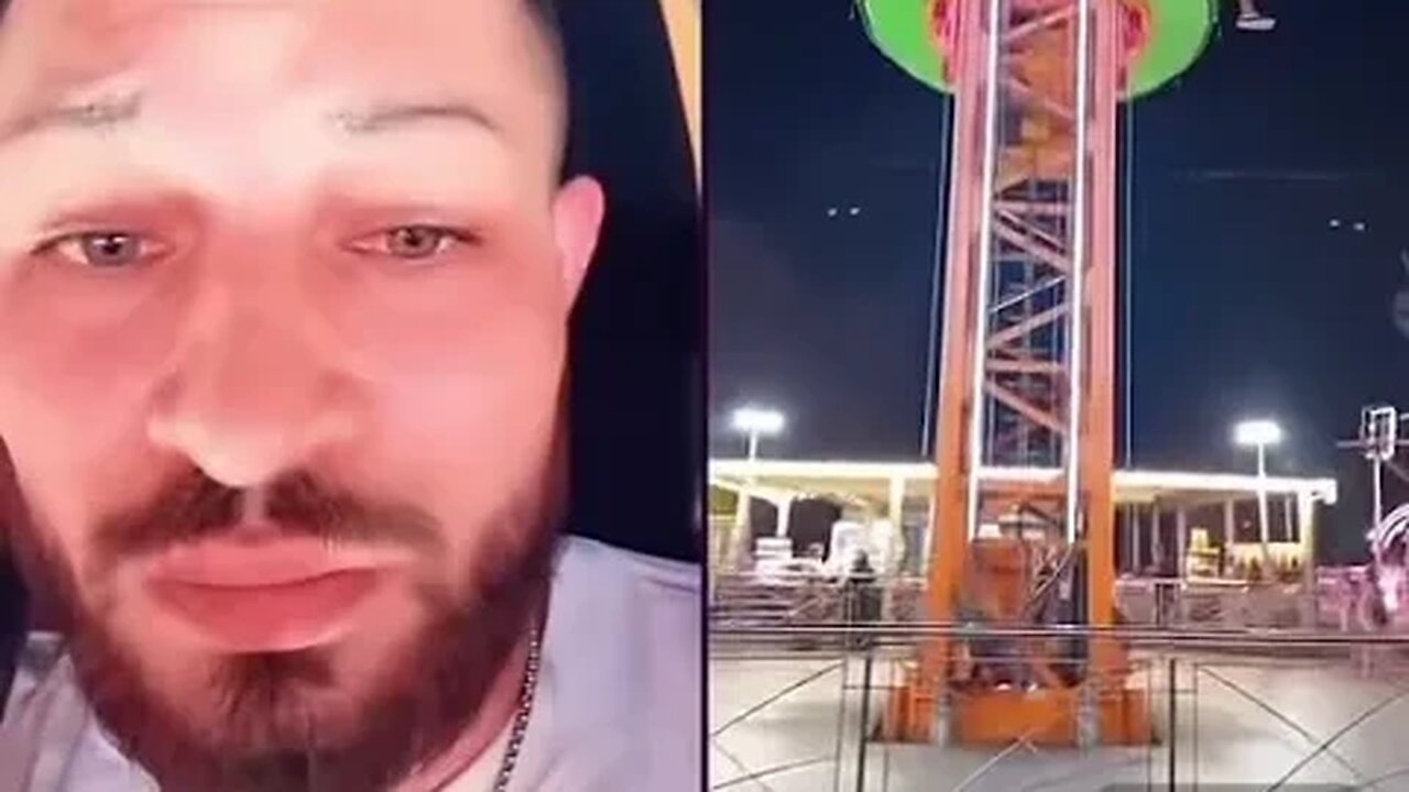 Doru și Allin in parcul de distracție live TikTok 😂😂😂