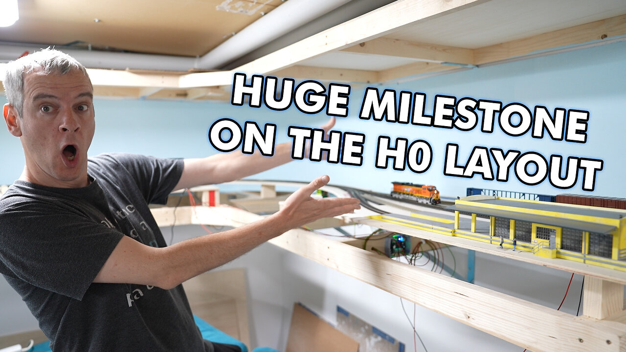 MILESTONE ACHIVED on the H0 Scale Layout! 🚀🔥