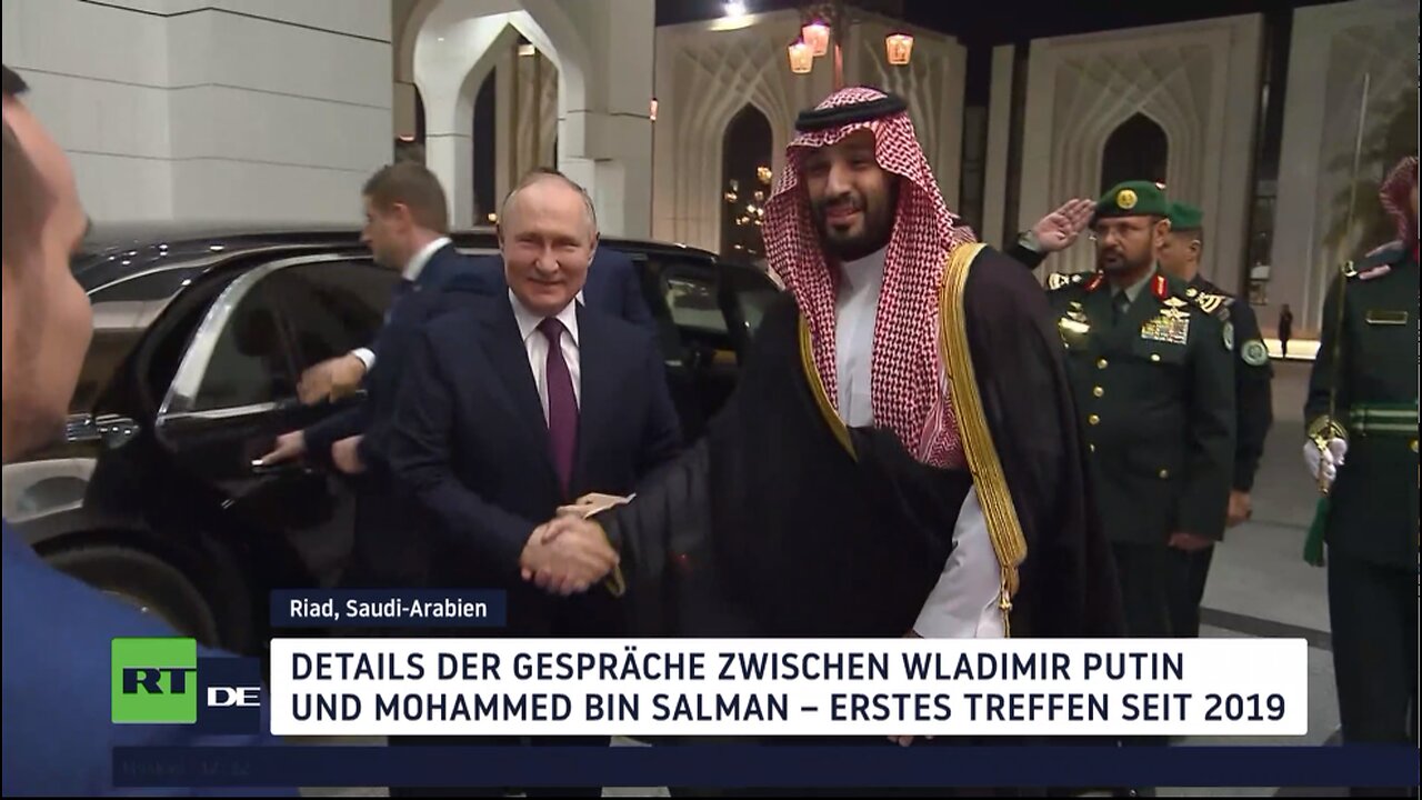 "Unsere Beziehungen haben ein nie dagewesenes Niveau": Putin trifft bin Salman