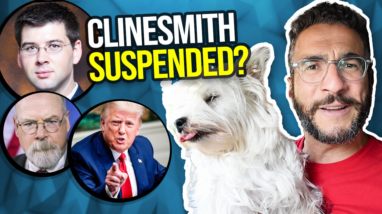 Disgraced FBI Attorney Kevin Clinesmith SUSPENDED - Viva Frei Vlawg