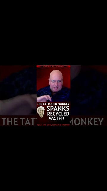 MONKEY SPANKS RECYCLED WATER