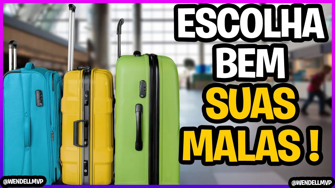 🟣 COMO ESCOLHER E MONTAR AS MALAS PARA VIAGEM INTERNACIONAL ? #viagem #viajar #malas #bagagem