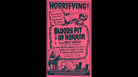 Bloody Pit of Horror (1965)