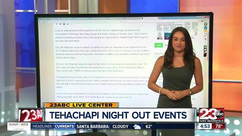 Tehachapi 'Night Out' Events