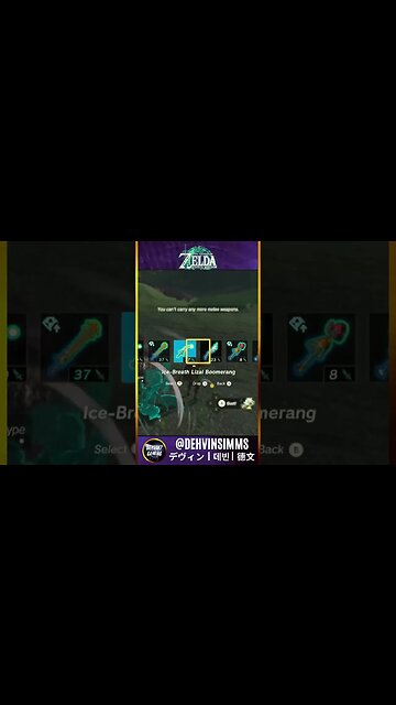 I saw a scary creature in the water