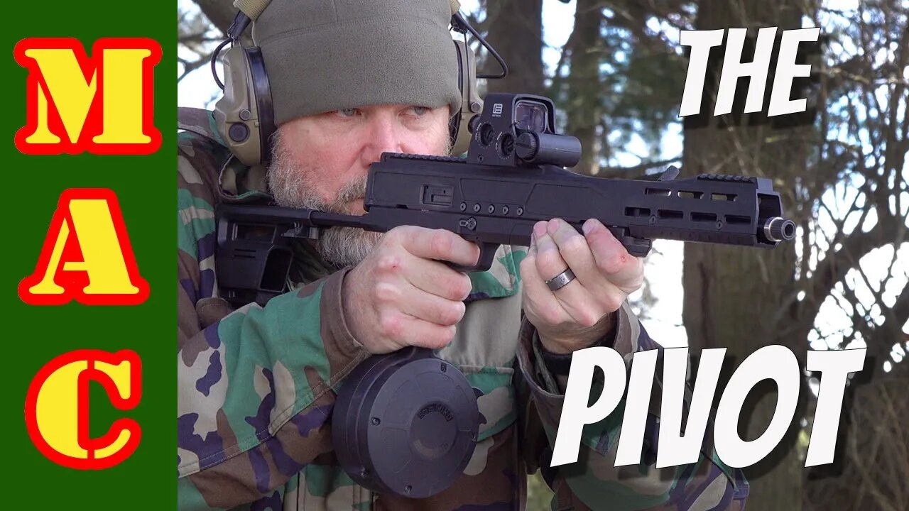 Switch it up! The Pivot folding 9mm Carbine.