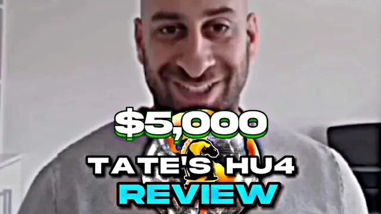 Tate's The Real World AKA Hustler's University 4.0 Student Review #107 🎓🔥💪