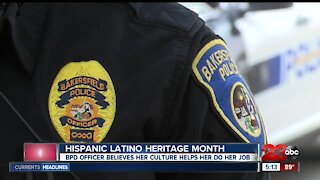 Hispanic Latino Heritage Month: BPD officer believes her culture helps her do her job