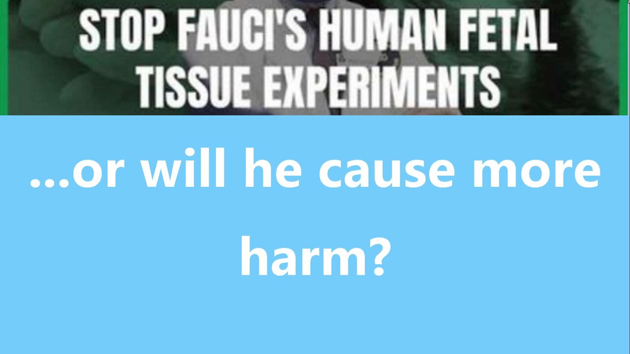 ...or will he cause more harm?