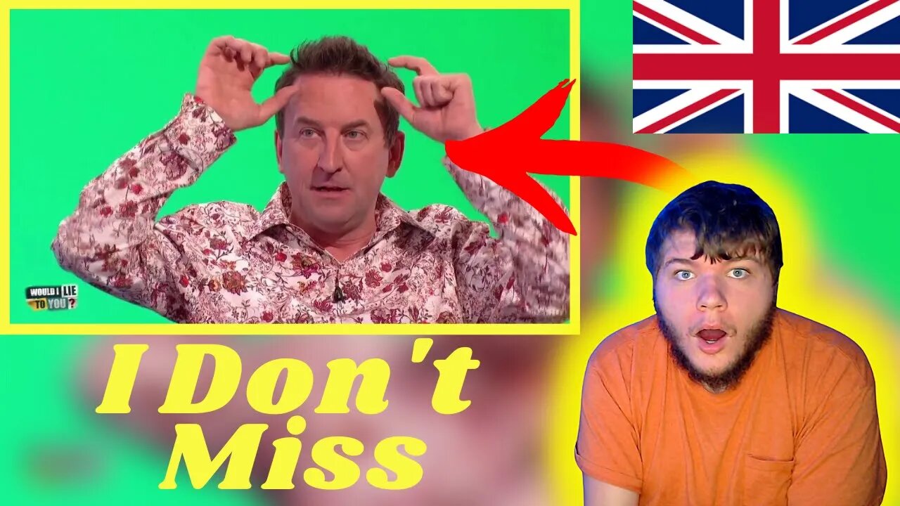 American Reacts To | Lee Mack and his foggy goggles - Would I Lie to You?