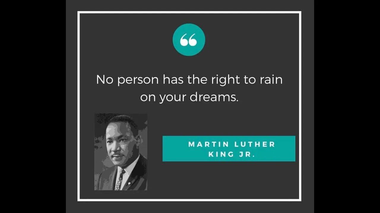 TOLERANCE | Honoring Dr. Martin Luther King, Jr. | Never Let Anyone Turn Your Dream Into A Nightmare