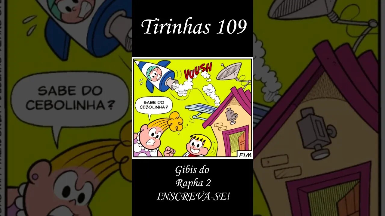 Tirinhas da Turma da Mônica nº 109 | Gibis do Rapha 2