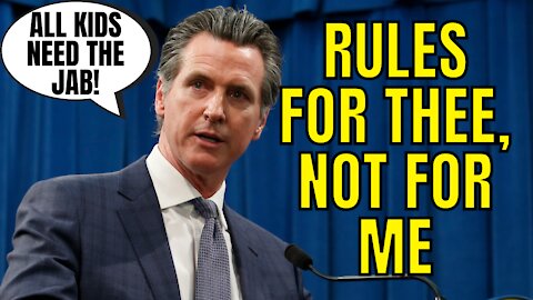 Gavin Newsom Reveals His Daughter Is Not Vaccinated After Mandating Vaccine For California Students