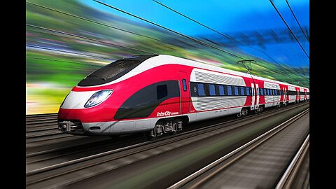 New Indian Bullet Train Red Colour