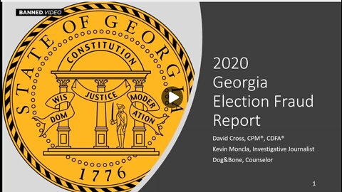 2020 Election Report Proves Georgia Was Massively Stolen: Trump Won Georgia