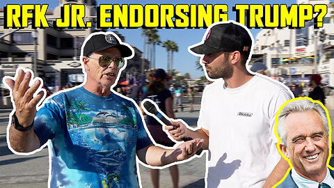 Asking People About RFK Jr ENDORSING Donald Trump | Part 1