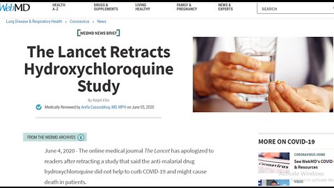 Whatever Happened to Hydroxychloroquine?