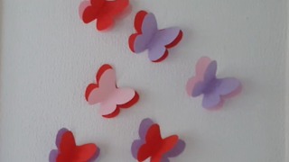 How to make paper butterflies DIY