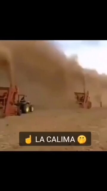 The storm from Africa that flows into the lying channels