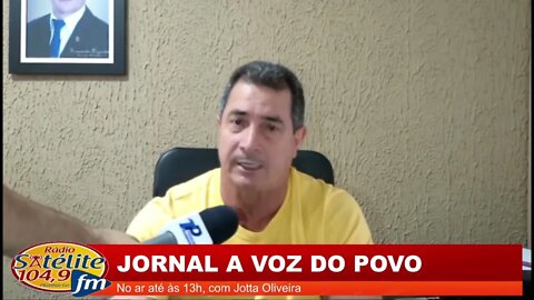 VEREADOR FERNANDO LIZARDO FALA DA CONSTRUÇÃO DE ESCULTURA DO CRISTO REDENTOR EM PIRANHAS