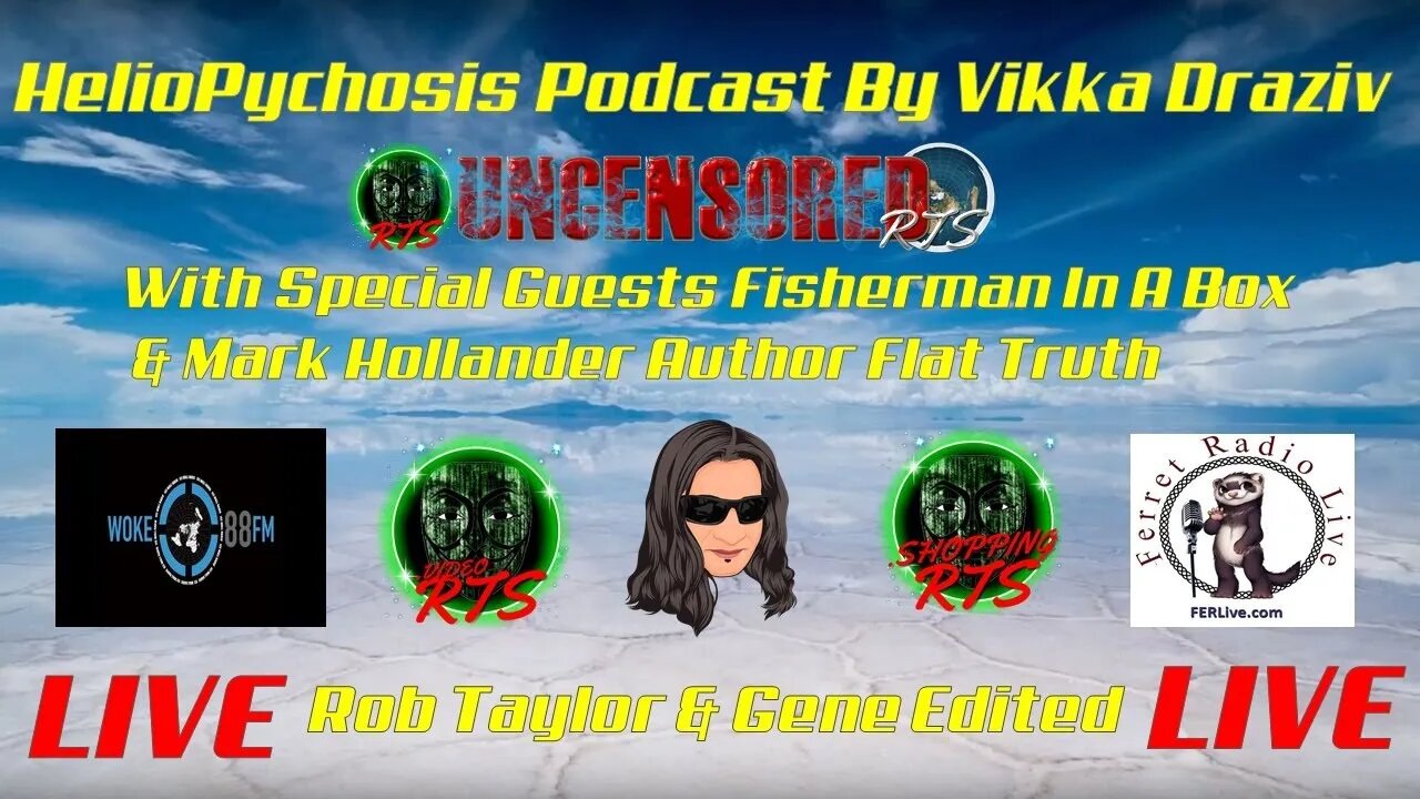 HelioPychosis Podcast By Vikka Draziv LIVE With Fisherman In A Box & Mark Hollander