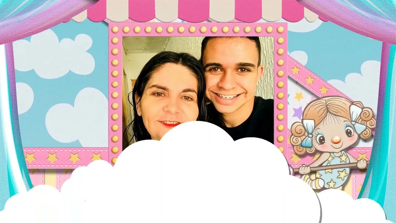 Retrospectiva animada da pequena Luíza ( Luz que venho para amenizar a dor de grandes perdas)