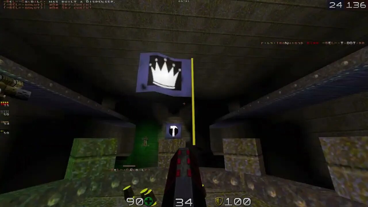 Quake Mega TF - 9/30/2001 Match - BEL vs F - (Round 1/1 - Antiochus)