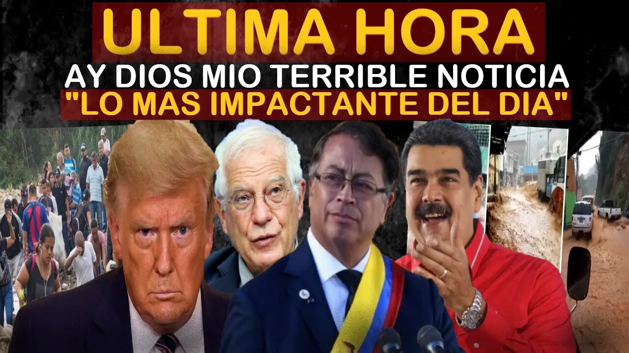 🔴SUCEDIO HOY! URGENTE HACE UNAS HORAS! MIRALO ANTES QUE LO BORREN - NOTICIAS VENEZUELA HOY