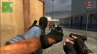 Counter Strike Source Nuke Bots #5 Only Machine Guns