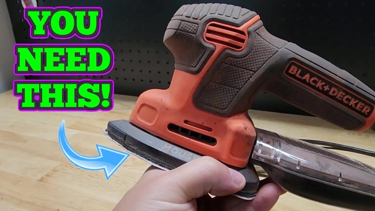 What You Need To Know About This Black+Decker Sander!