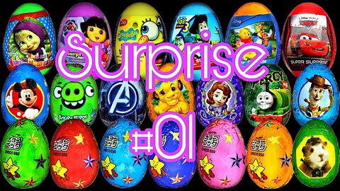 Hello !!!! kiddies eggs surprise #01