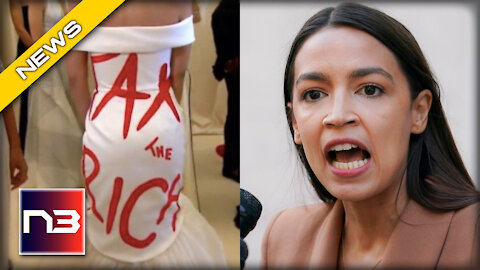 AOC BLINDSIDED After What Was Filed After Attending Met Gala