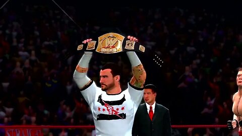 WWE '13 Gameplay Brock Lesnar vs CM Punk