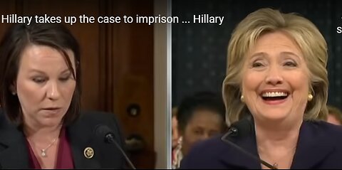 Hillary Describes Who Should Go to Prison . . . Hillary!