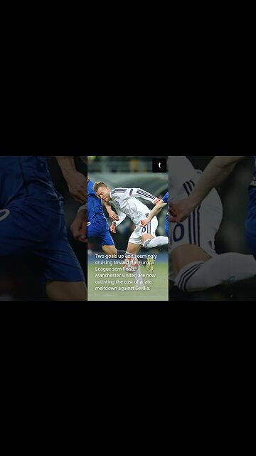 Manchester United's breakdown finishes in a tie. #short