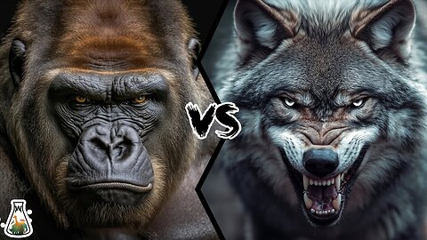 Gorilla vs Wolf - Who Would Win A Fight?