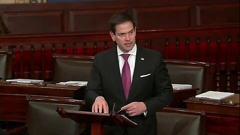 On Senate Floor Rubio Warns of Threat China's ZTE poses to U.S. National Security