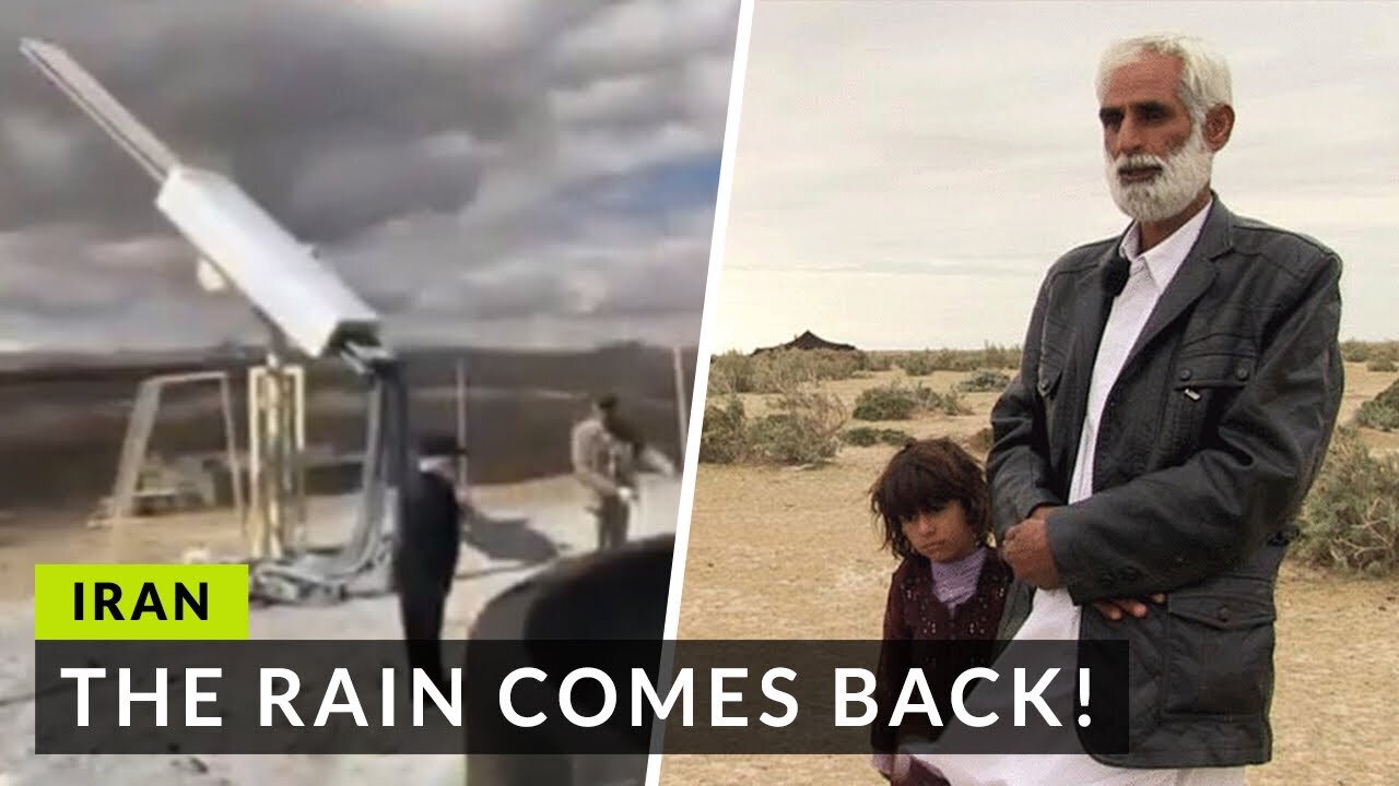 The rain comes back - Orgon Energie/Cloudbusting for weather healing in IRAN (Before and after)!
