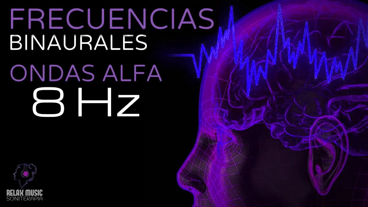 Terapia Sonido Binaural con Ondas Alfa 8 Hz - Tono Puro - Tonos Milagrosos y Curativos