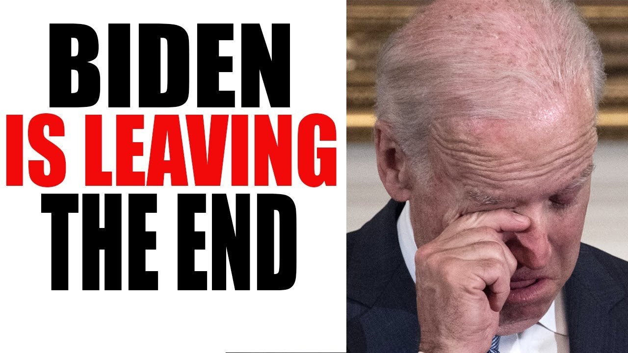 BIDEN IS LEAVING IT IS THE END TODAY BIG UPDATE - TRUMP NEWS