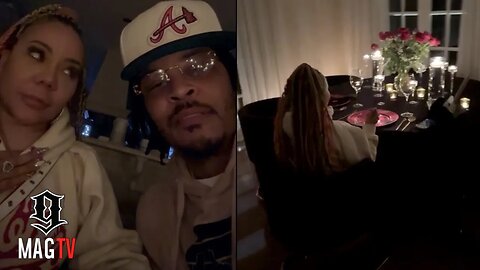 T.I. Surprises Wife Tiny With A Romantic Candle Lit Dinner! 🌹